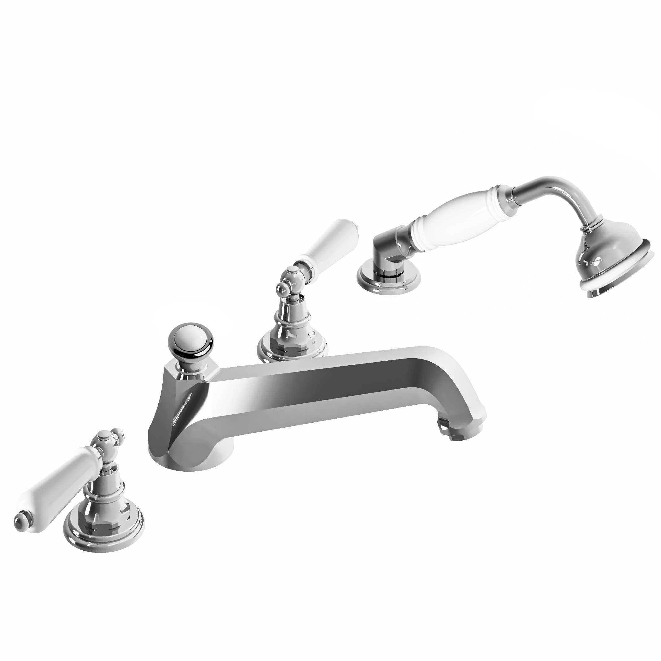 M32-3304 4-hole bath and shower mixer