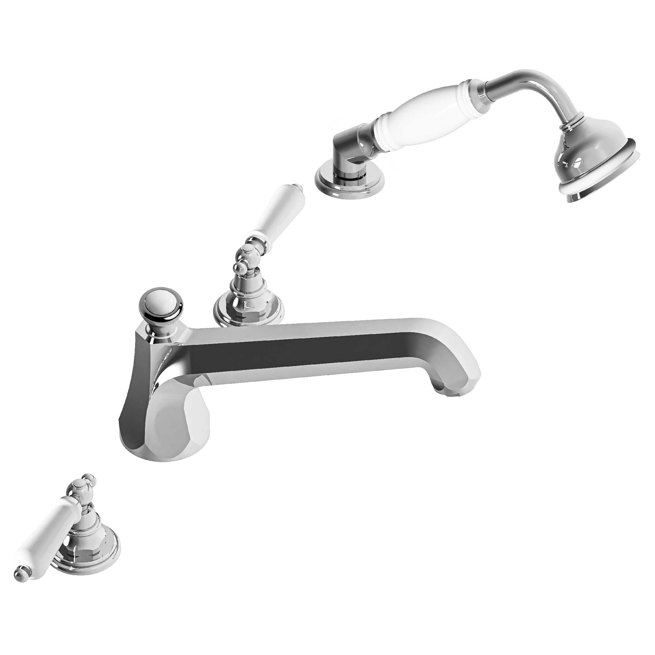 M32-3304XL XL 4-hole bath and shower mixer