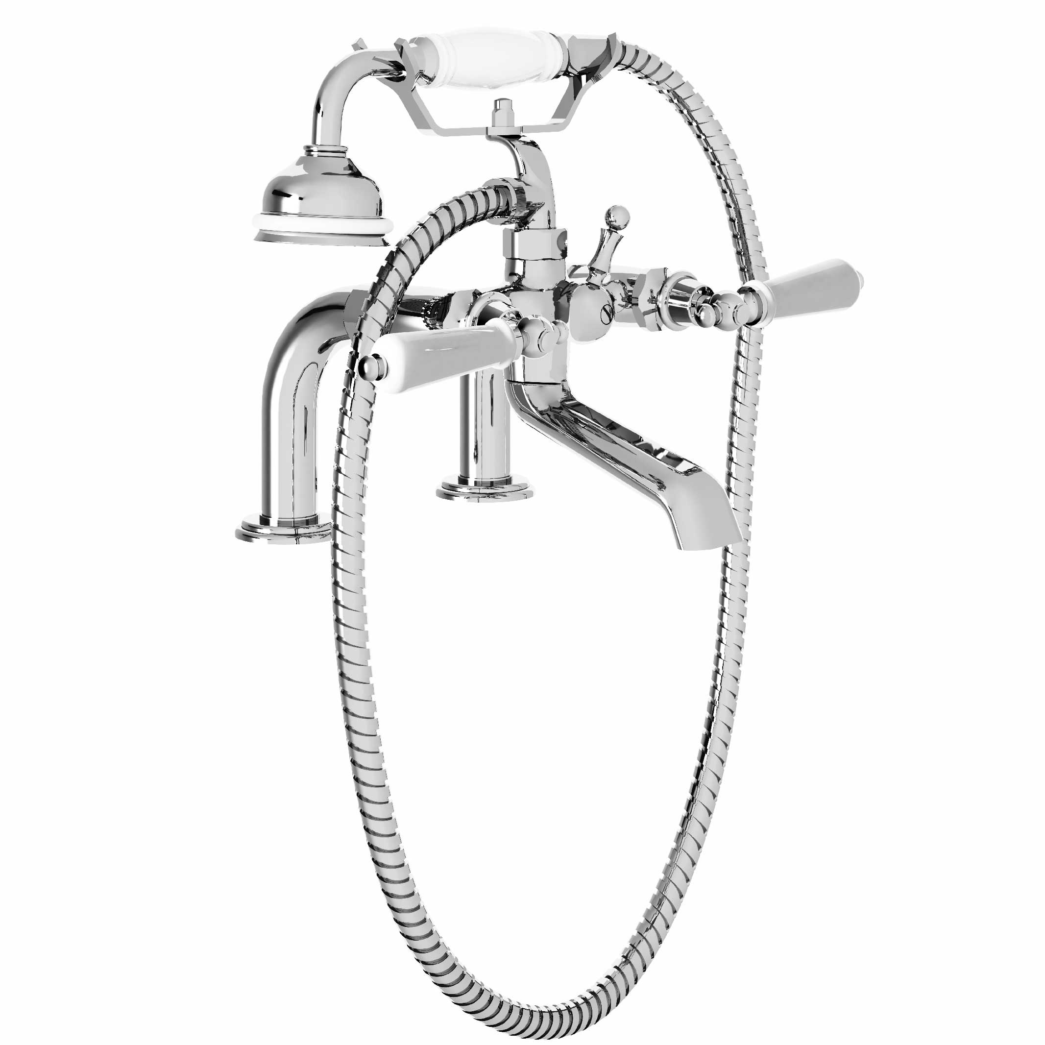 M32-3306 Rim mounted bath and shower mixer