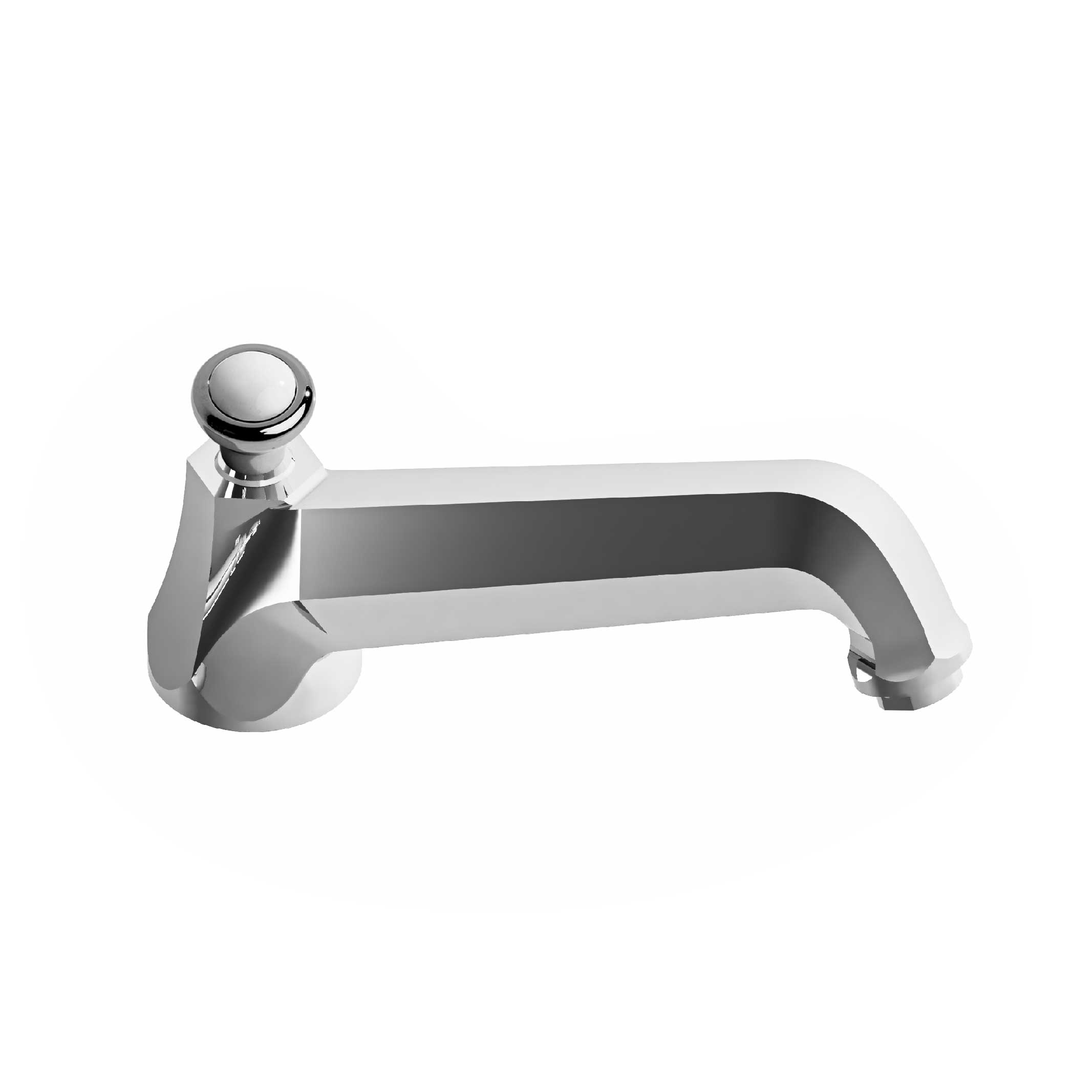 M32-3S1D Rim mounted bath spout with diverter