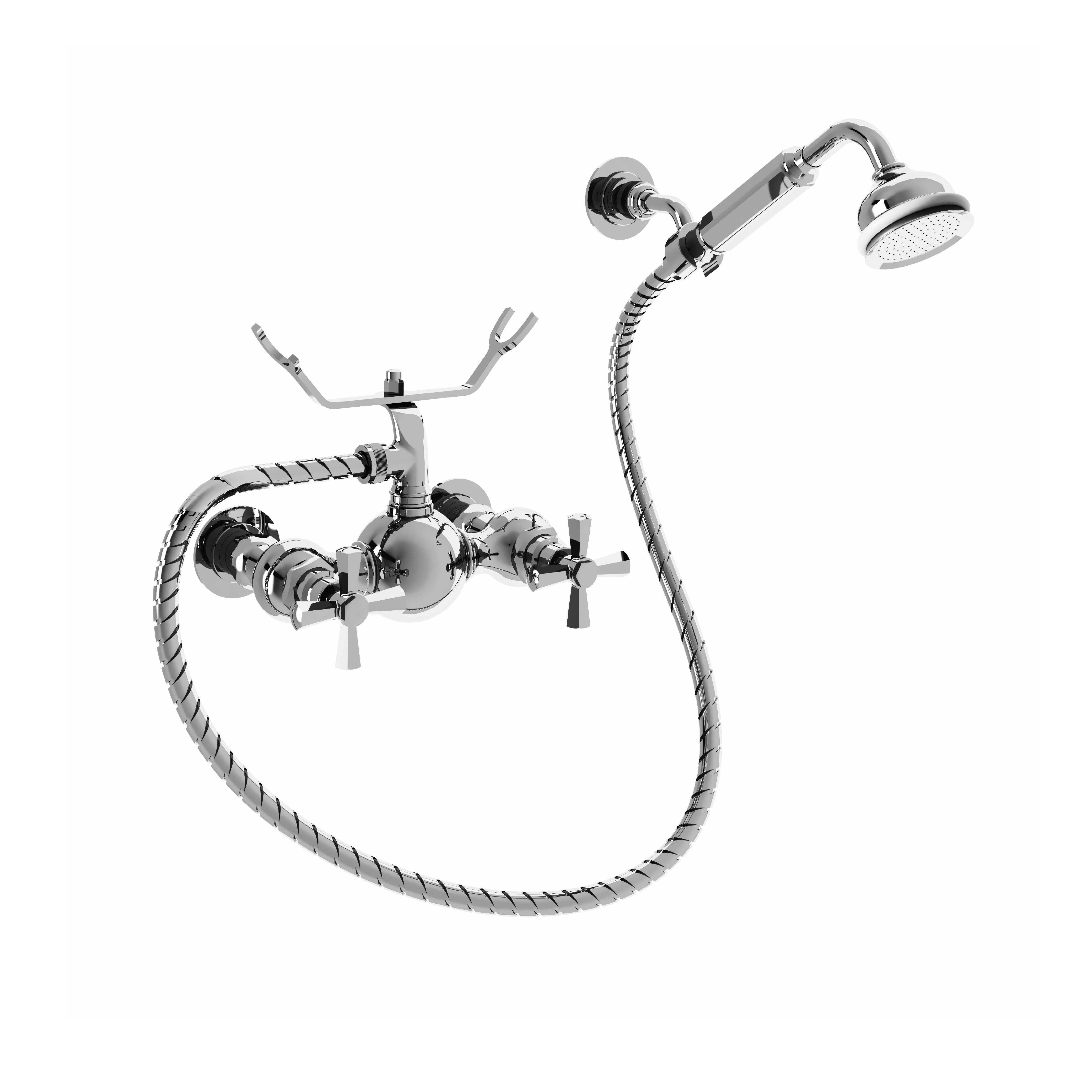M38-2201 Shower mixer with hook