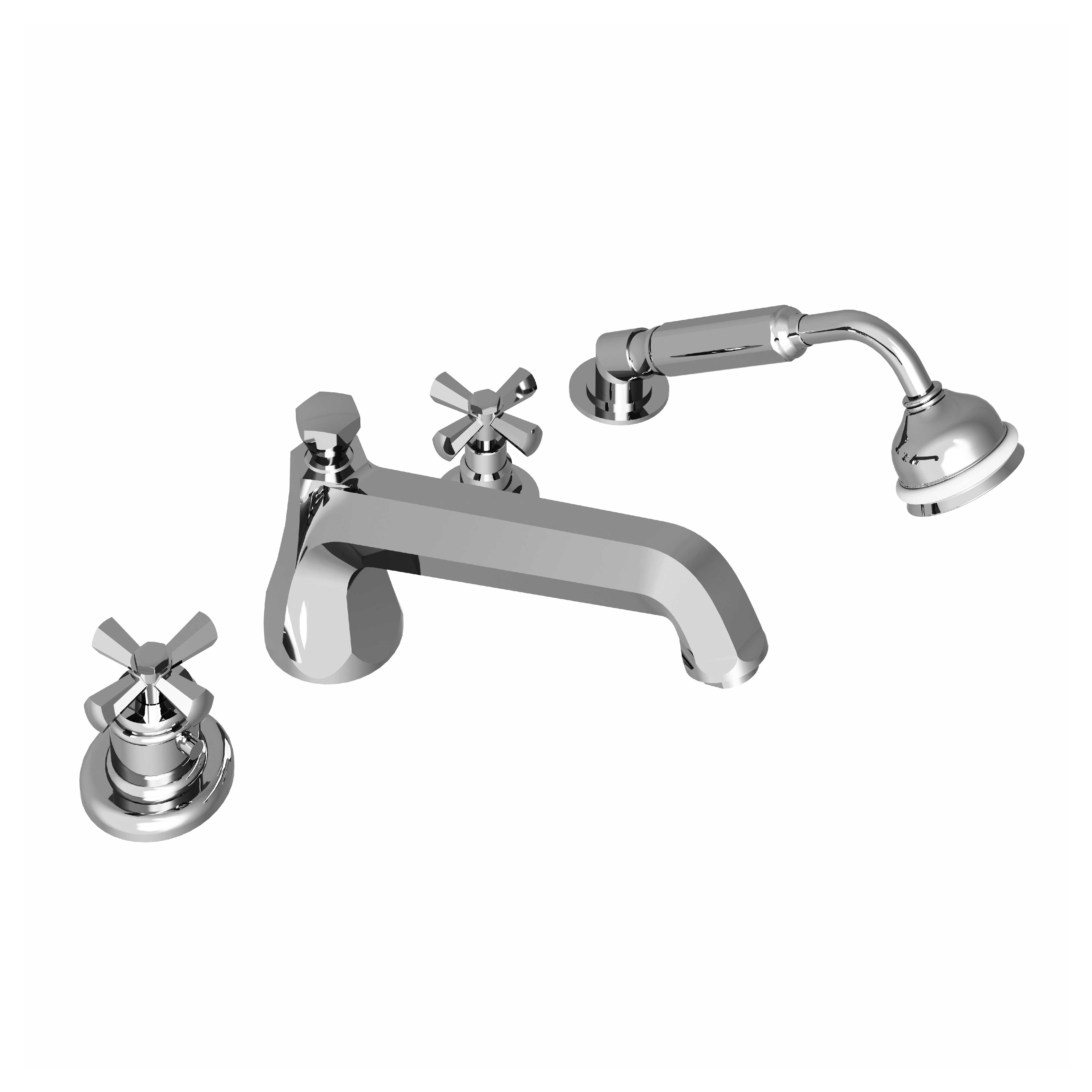 M38-3304TXL XL 4-hole bath and shower thermo. mixer