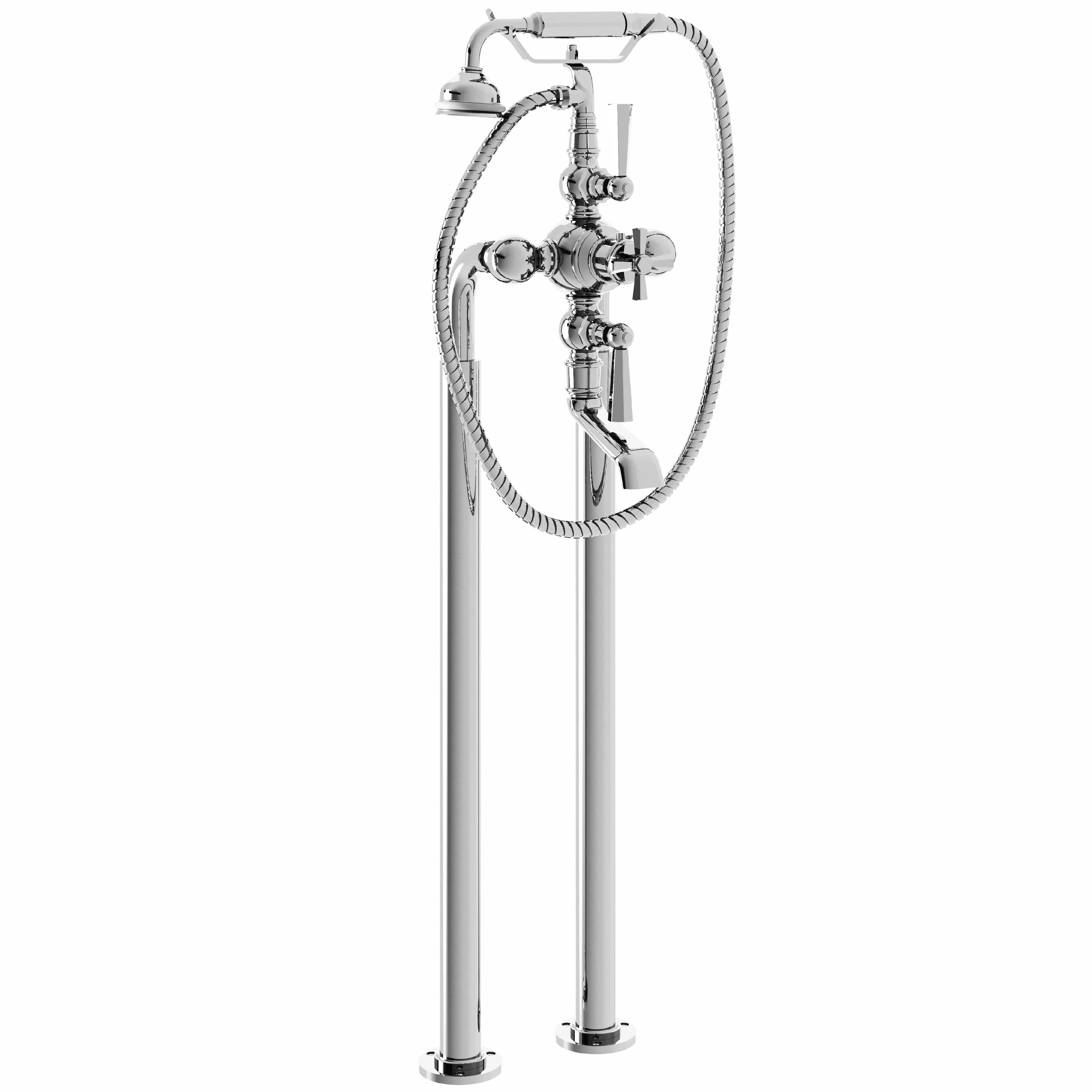 M38-3309T Mitigeur thermo. bain-douche sur colonnes