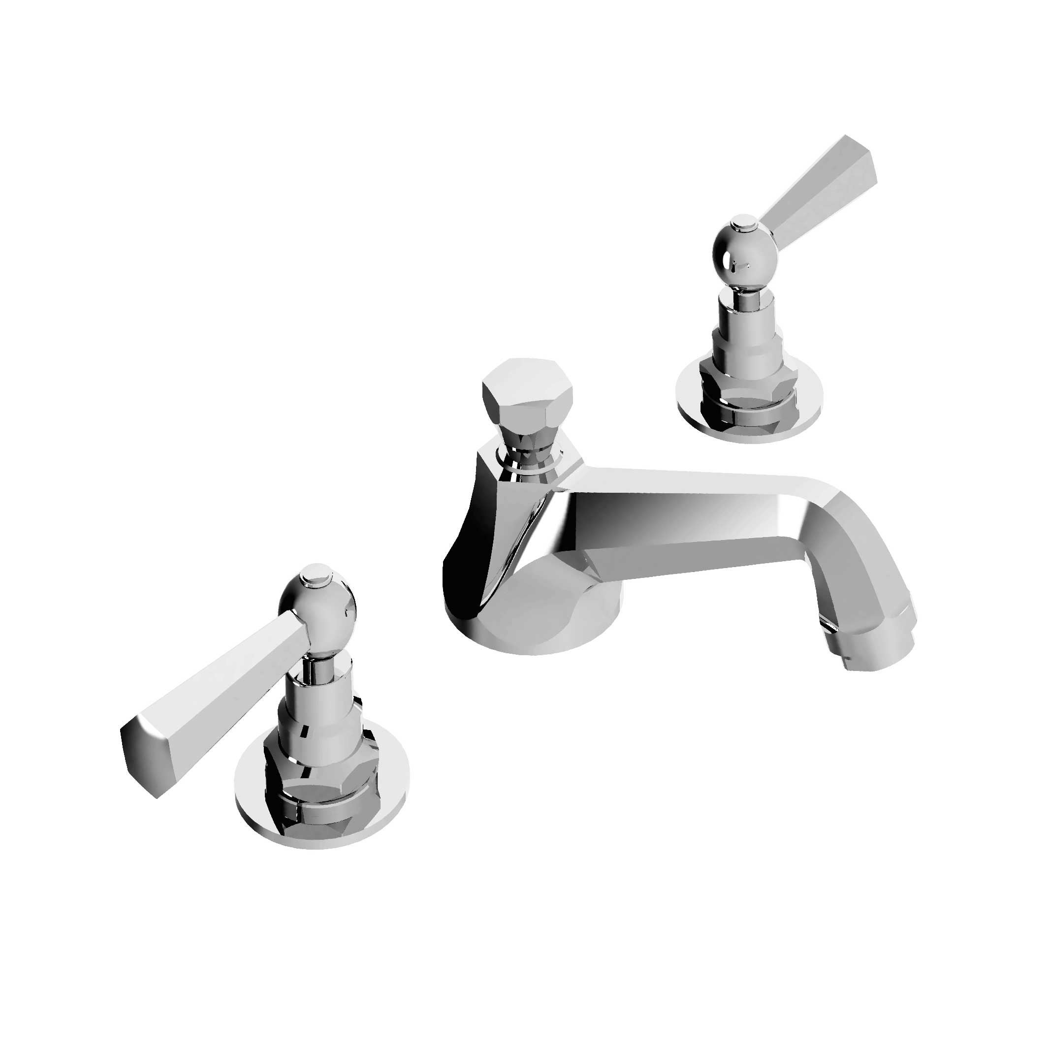 M39-1301 3-hole basin mixer