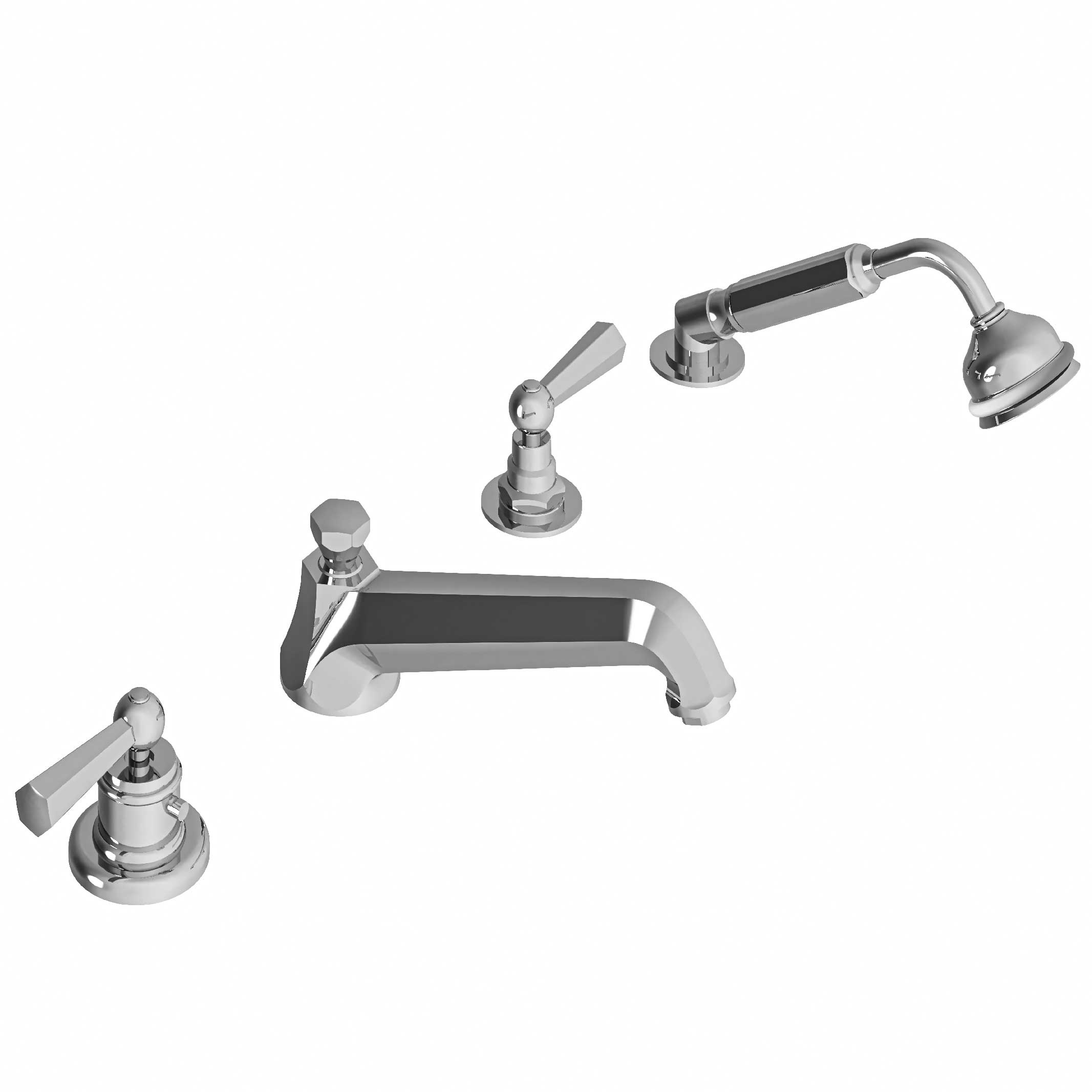 M39-3304T 4-hole bath and shower thermo. mixer