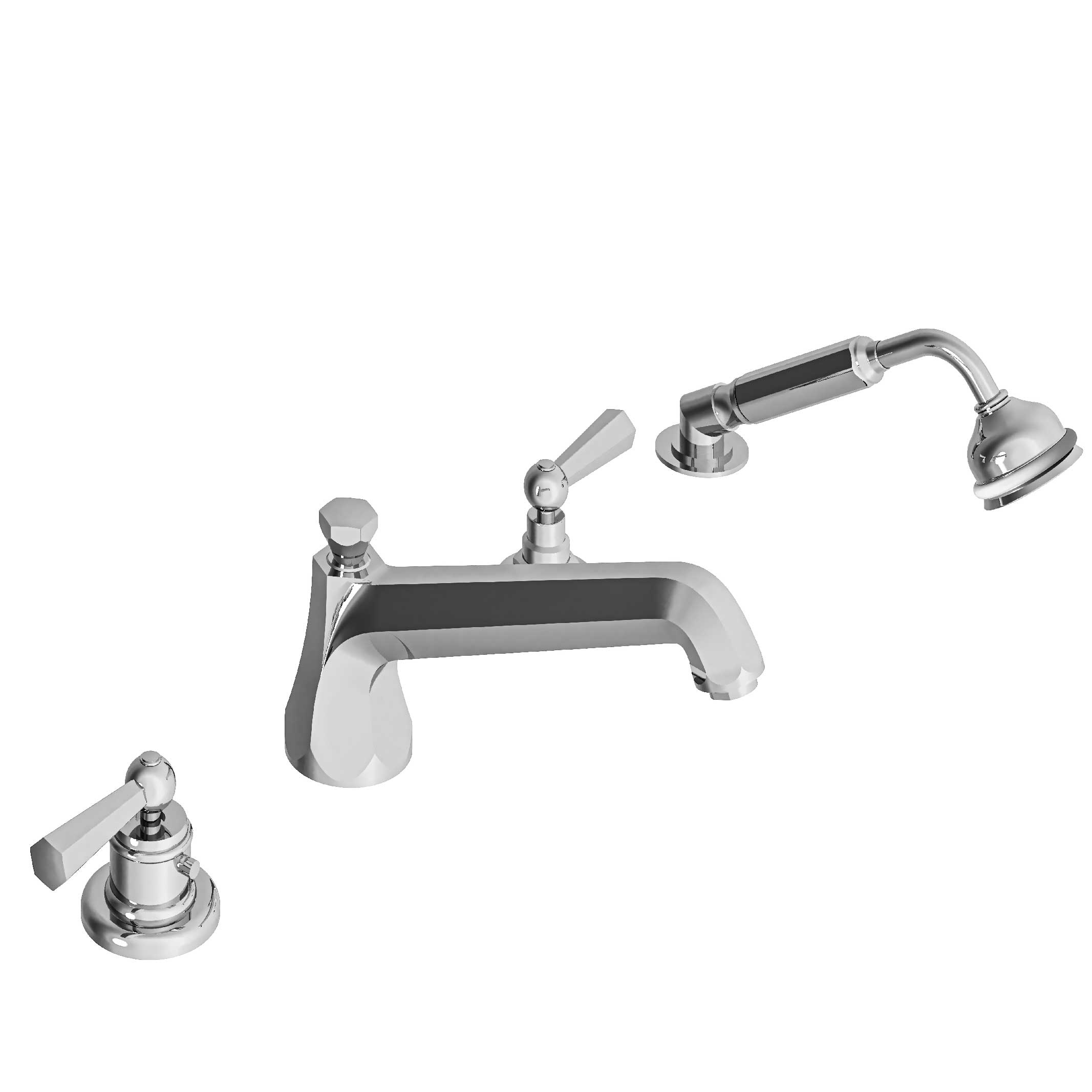 M39-3304TXL XL 4-hole bath and shower thermo. mixer