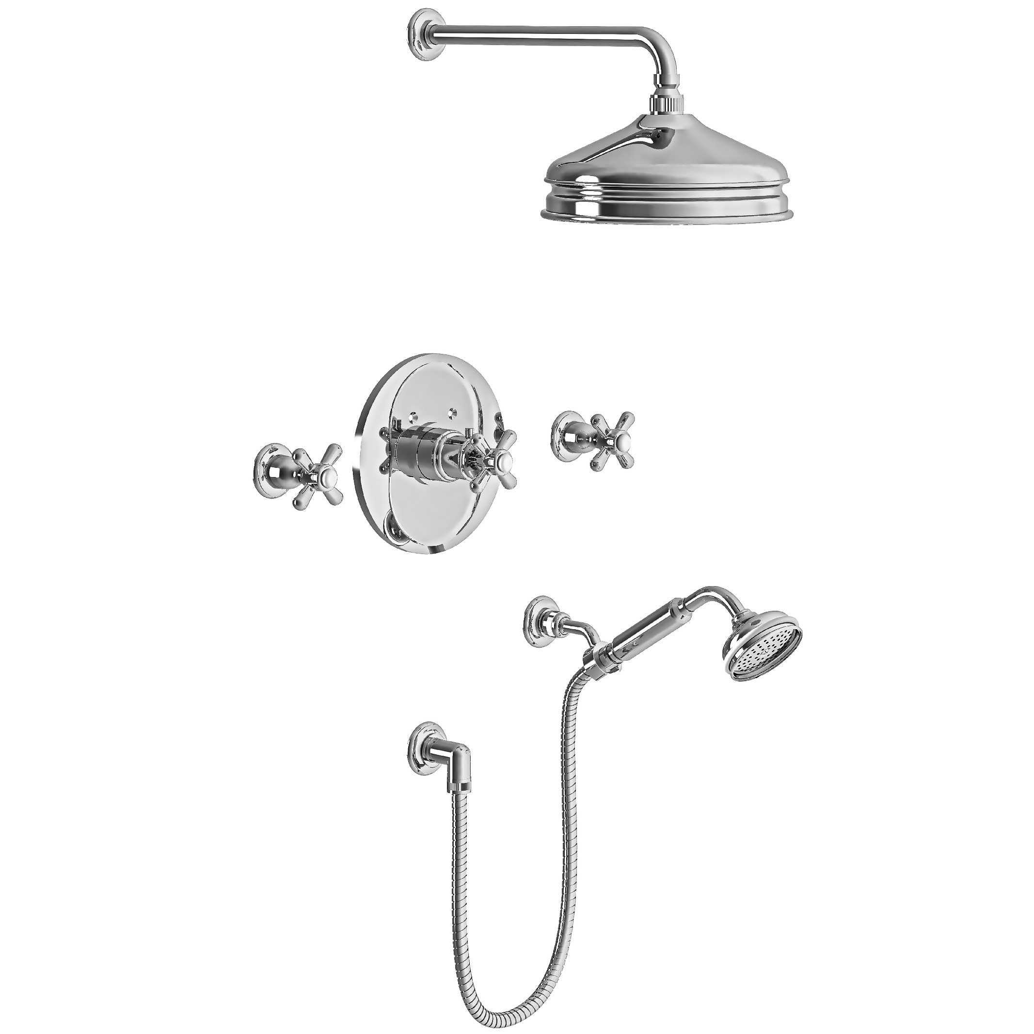 M40-2308T1 Thermostatic shower mixer package