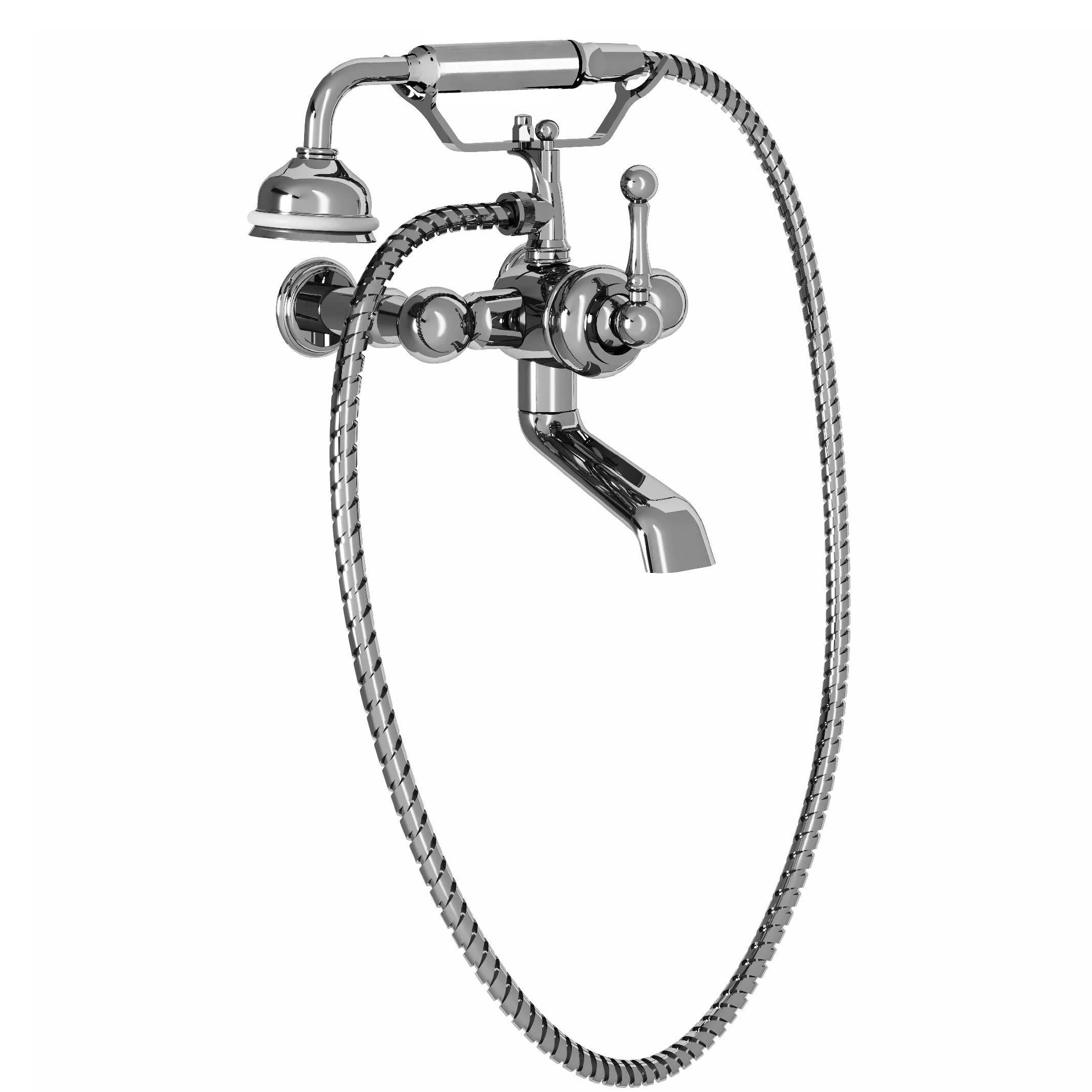 M40-3201M Wall mounted single-lever bath & shower mixer