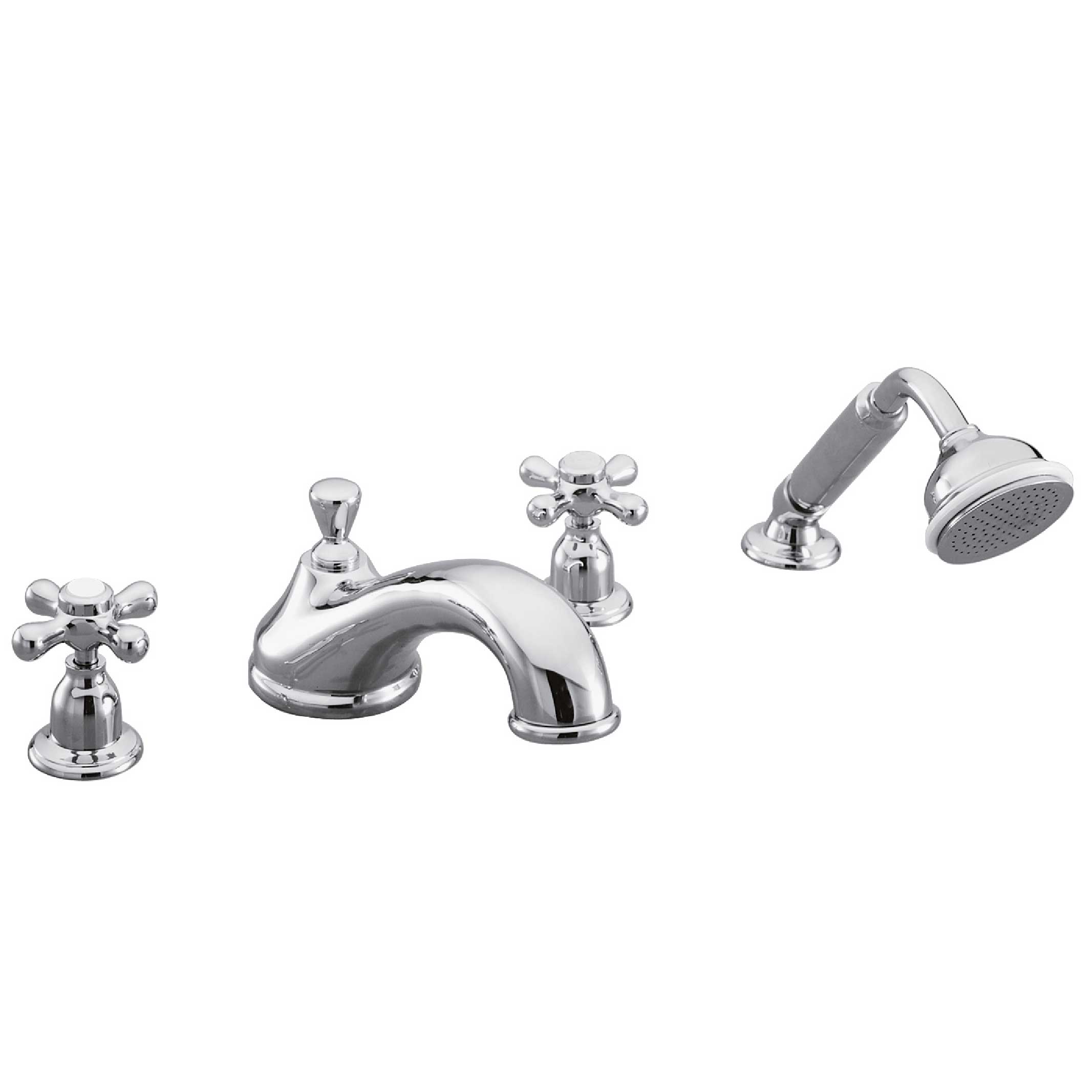 M40-3304 4-hole bath and shower mixer