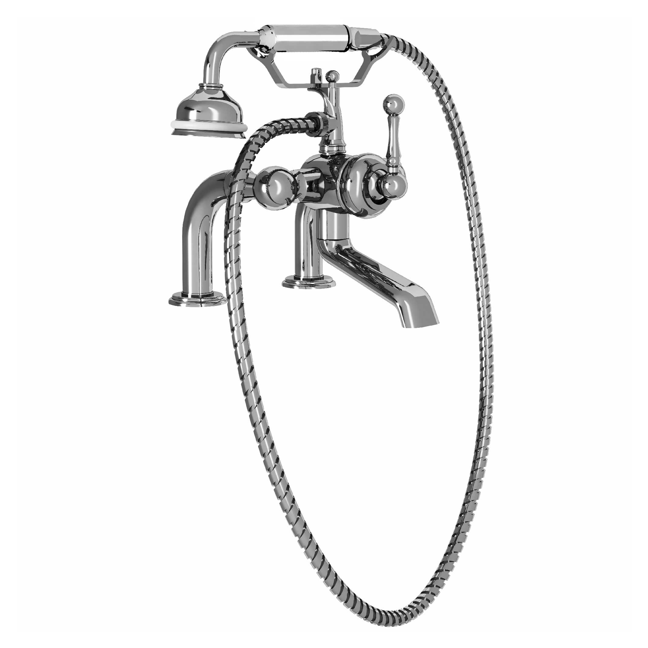 M40-3306M Rim mounted single-lever bath & shower mixer
