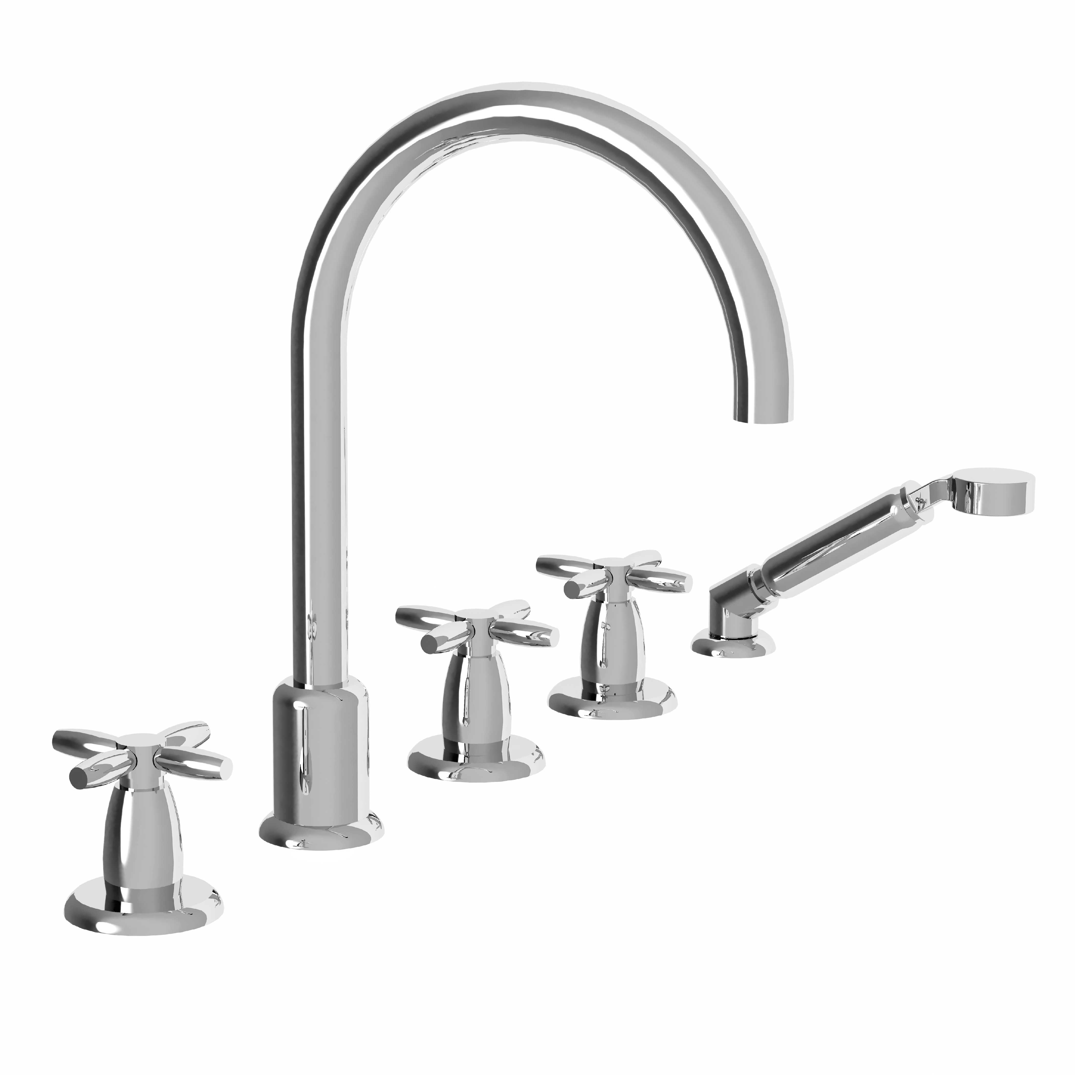 M50-3305 Mélangeur bain-douche 5 trous