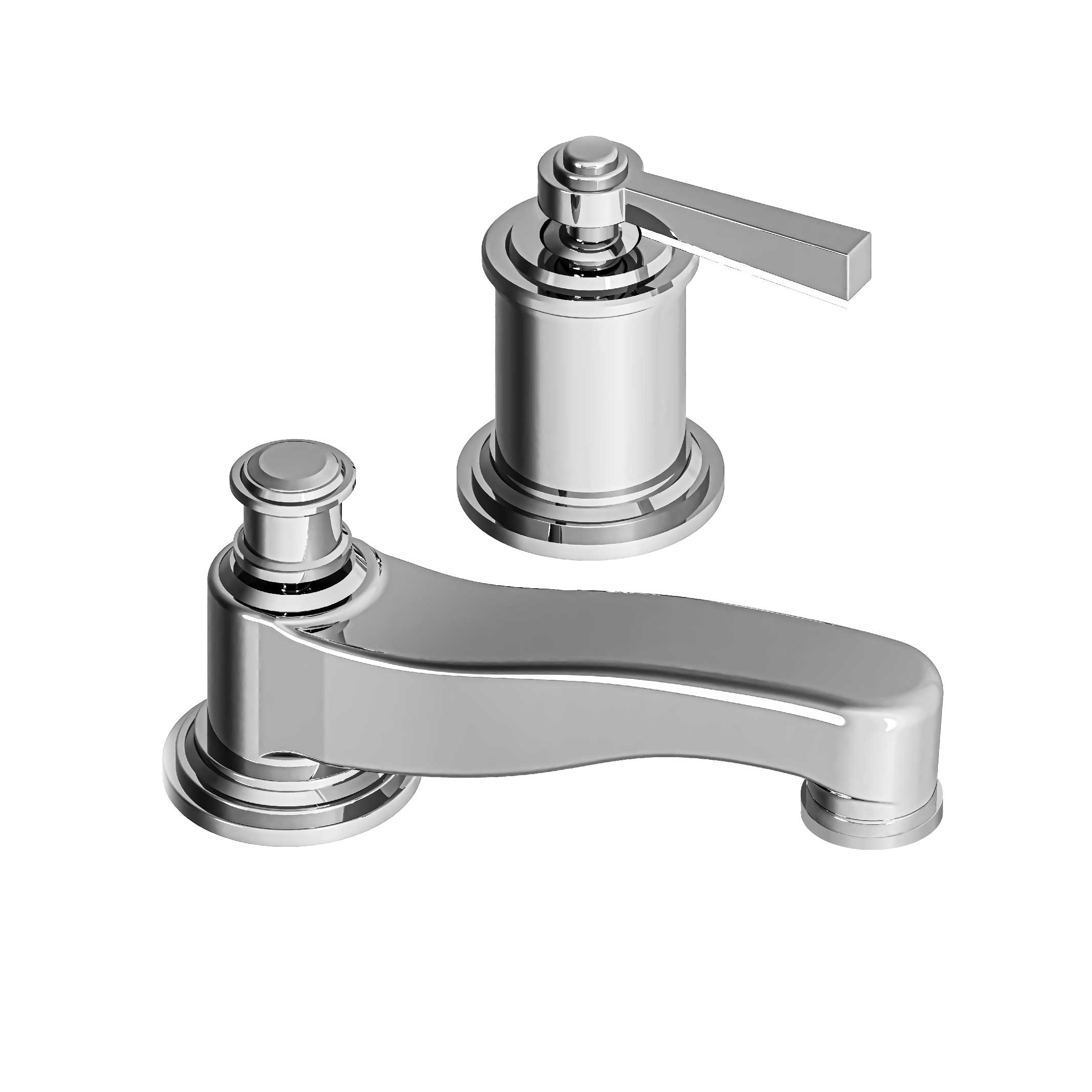 M60-1102M 2-hole basin lever mixer