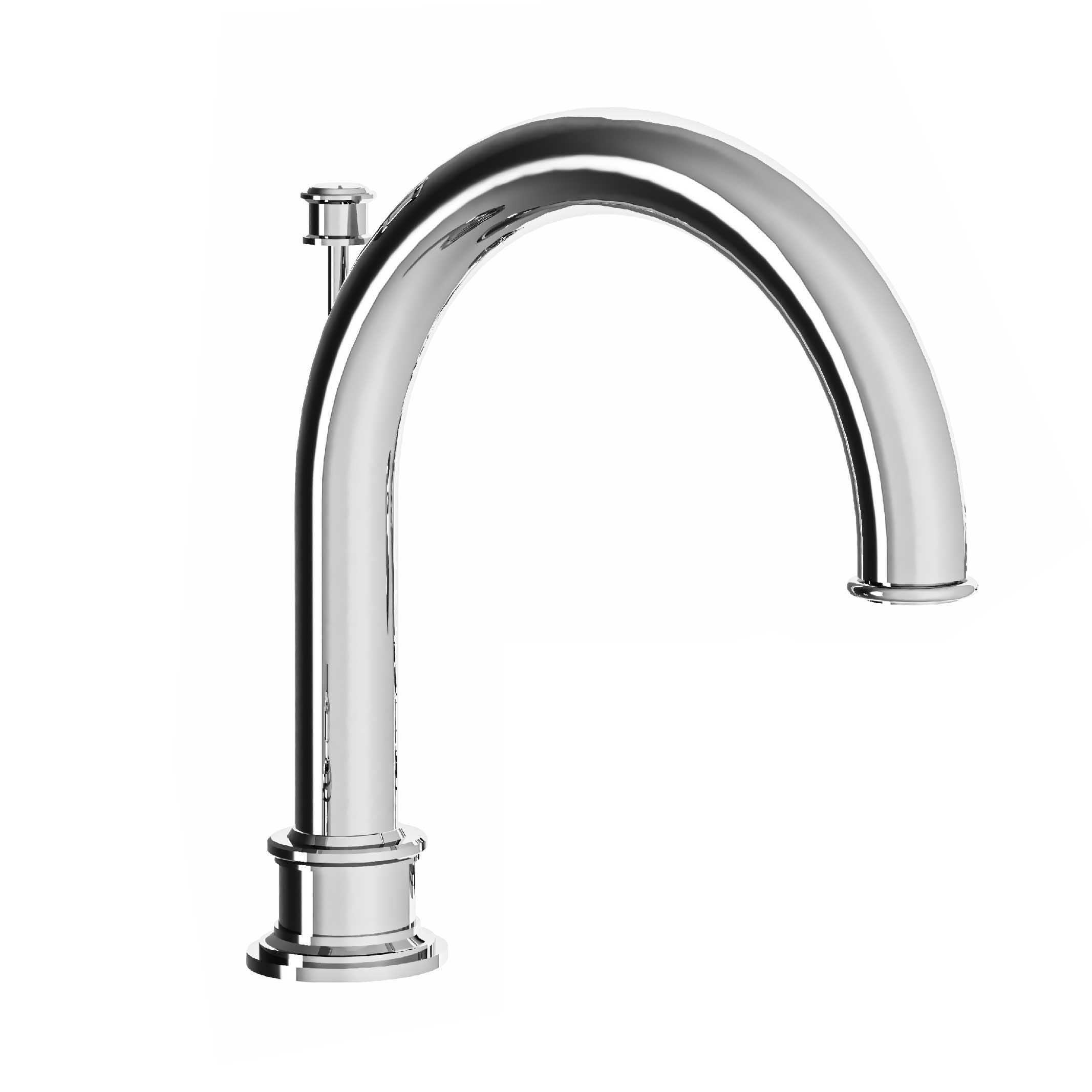 M60-3S1D Rim mounted bath spout, with diverter