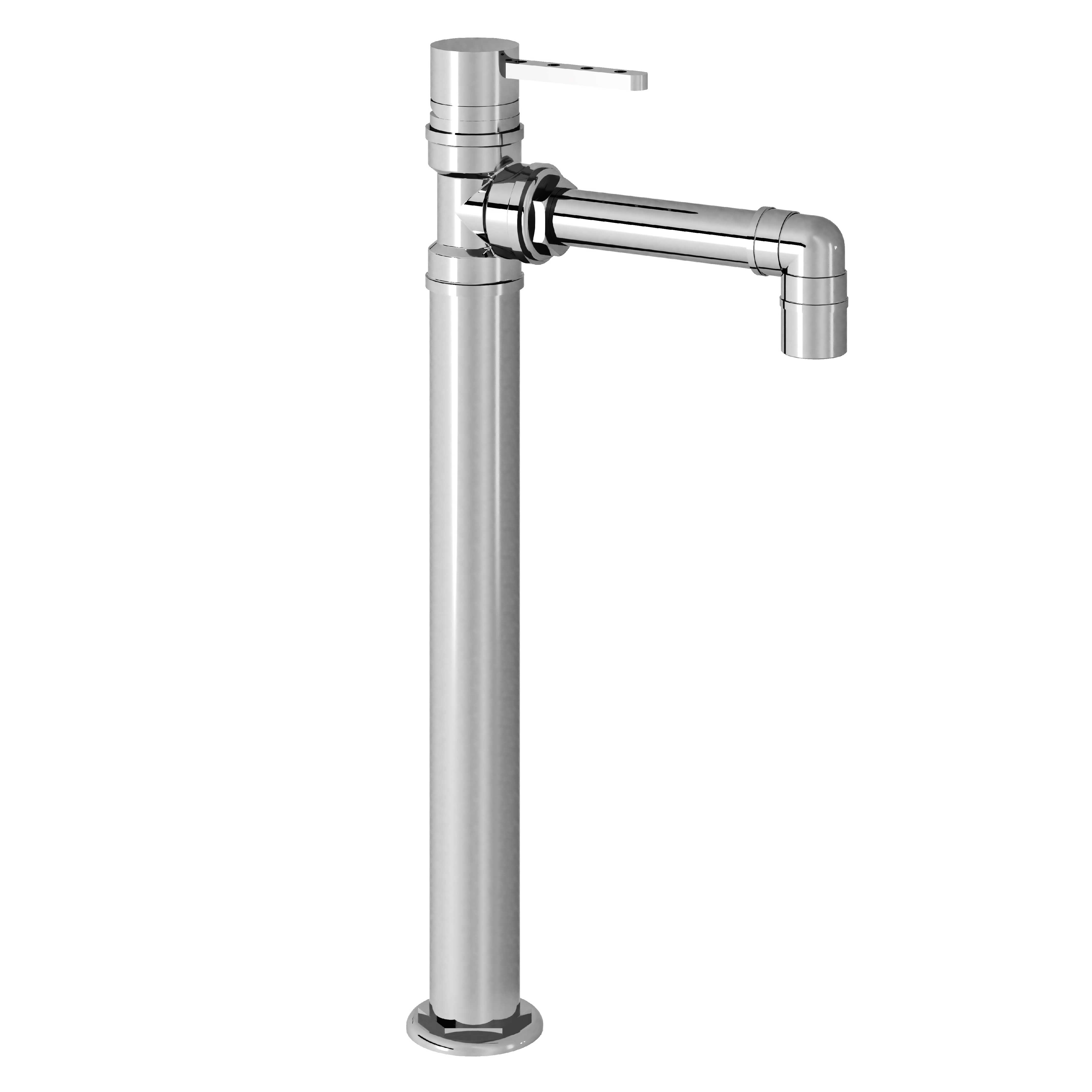 M81-1101MC Heightened lever basin mixer, H. 390mm