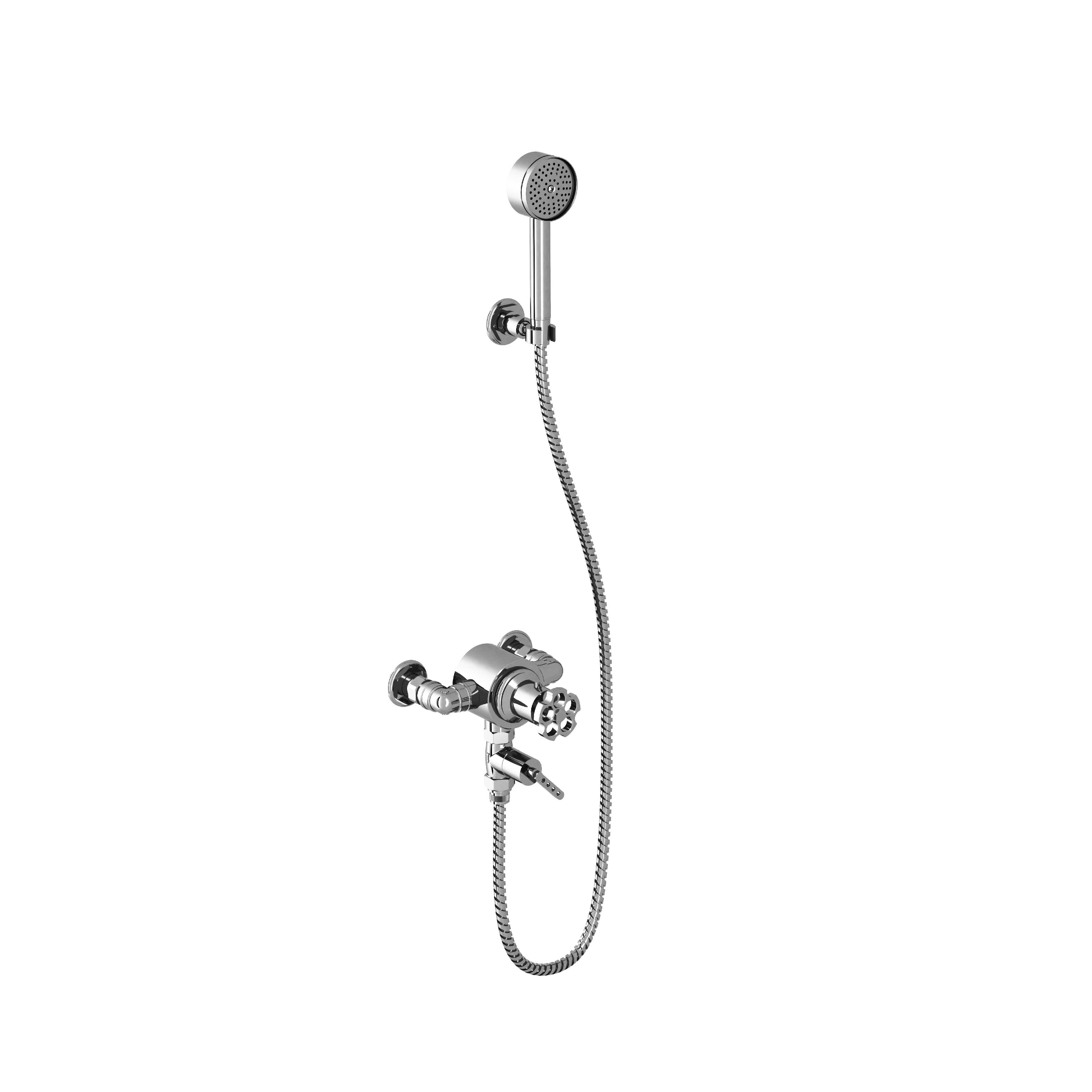 M81-2201T Thermostatic shower mixer with hook
