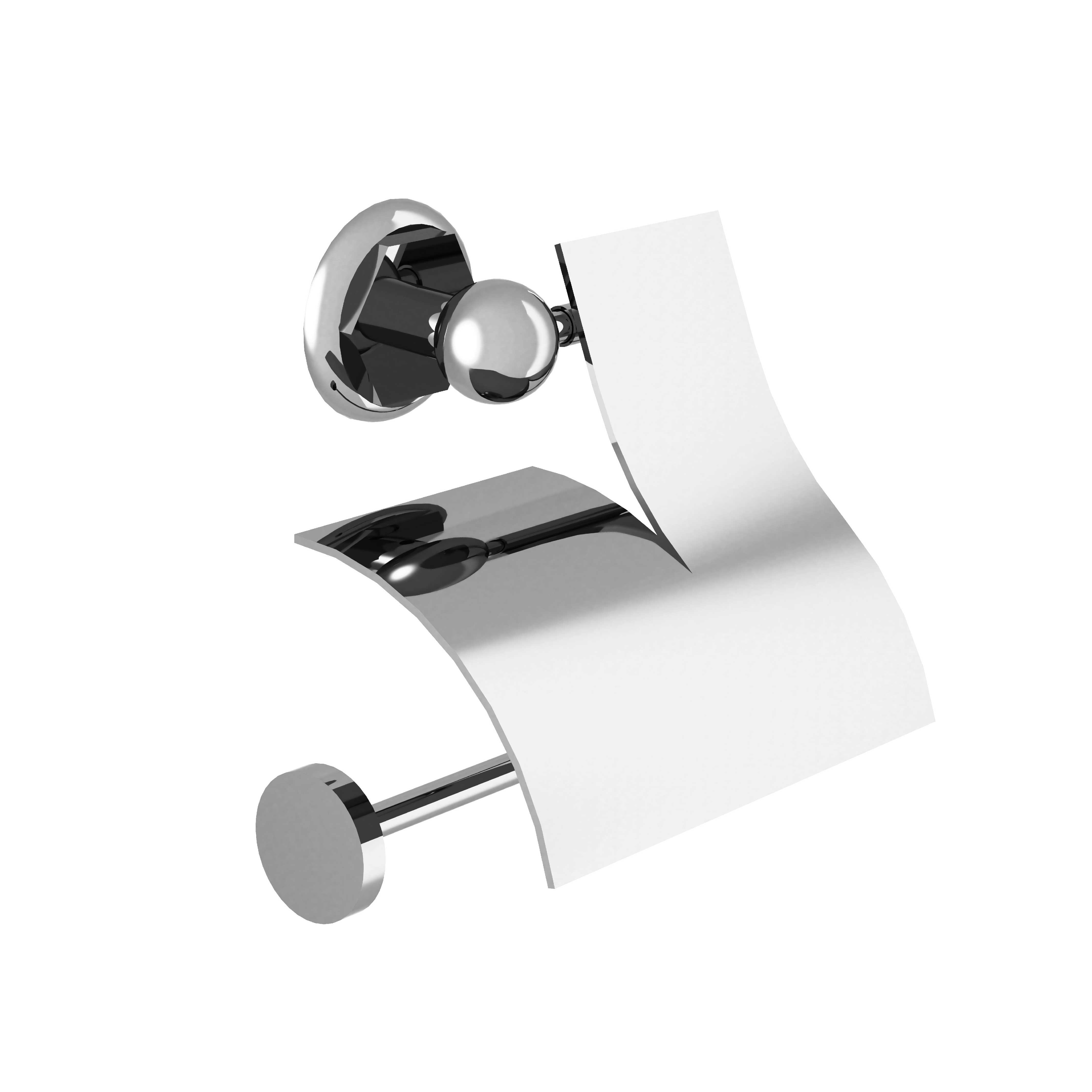 M81-503 Toilet roll holder with cover