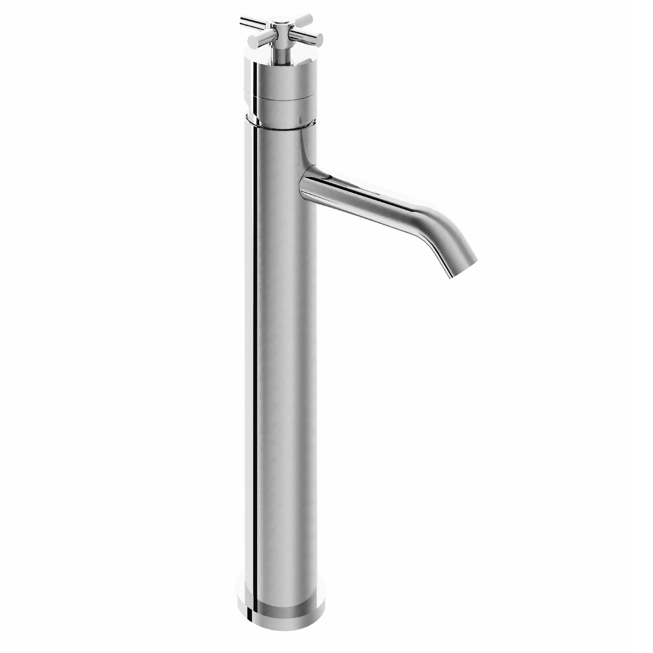 M90-1101MC Mitigeur de lavabo rehaussé, H. 383 mm