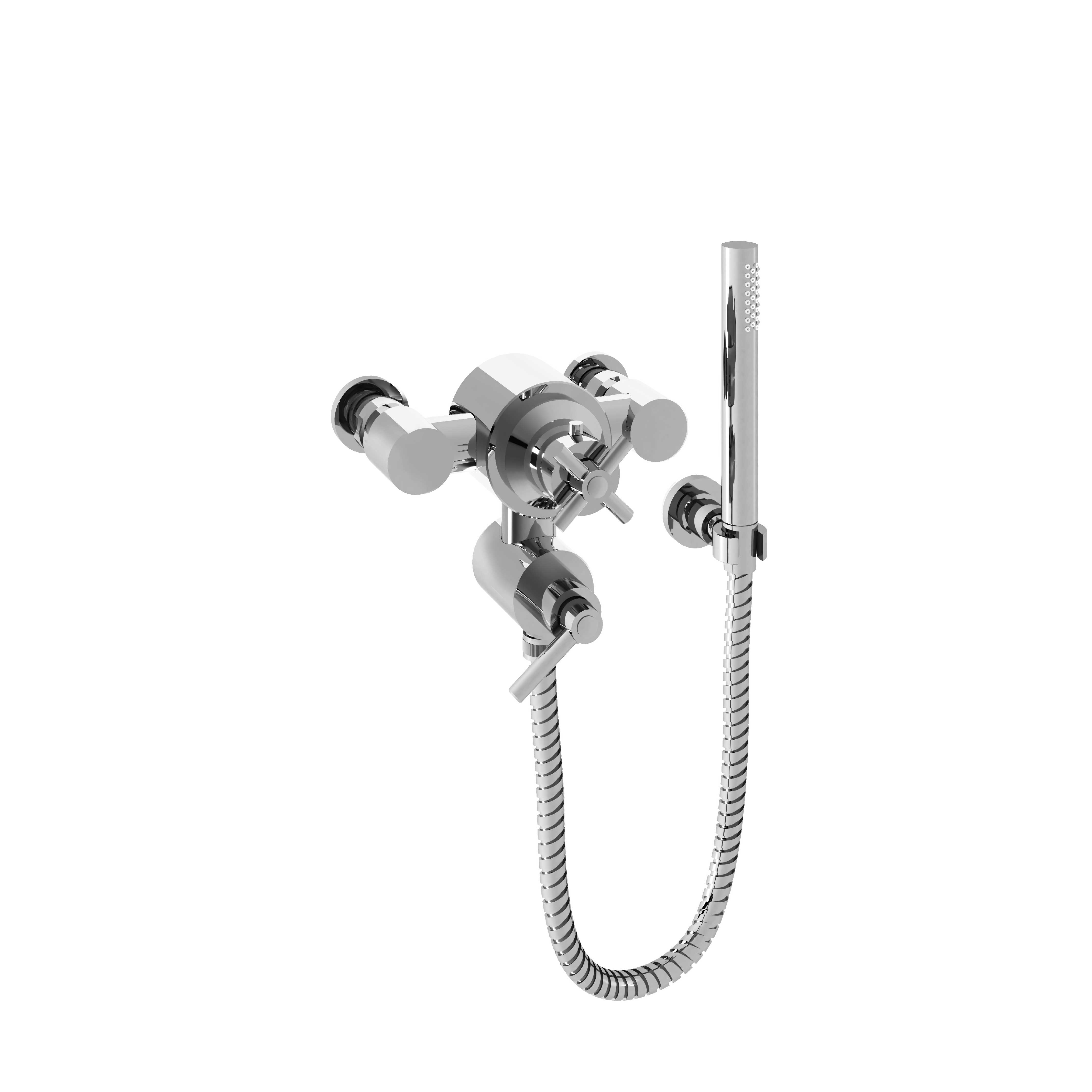 M90-2201T Thermostatic shower mixer with hook
