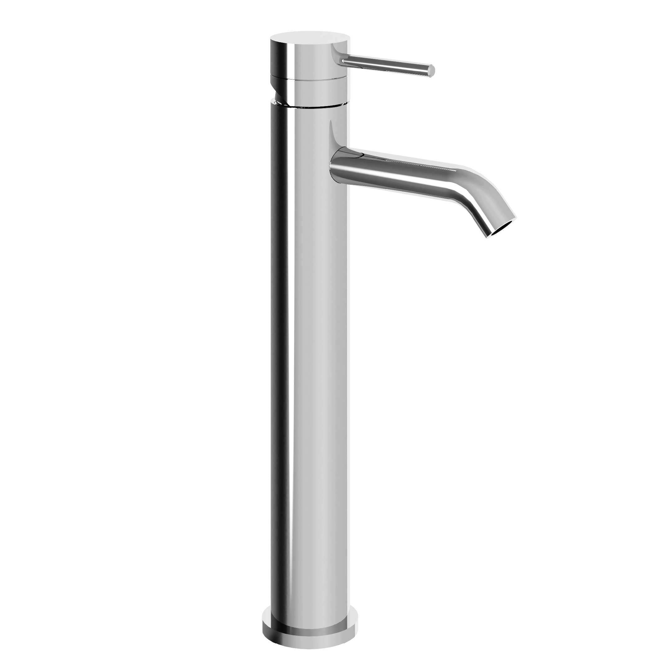 M91-1101MC Heightened lever basin mixer, H. 383mm