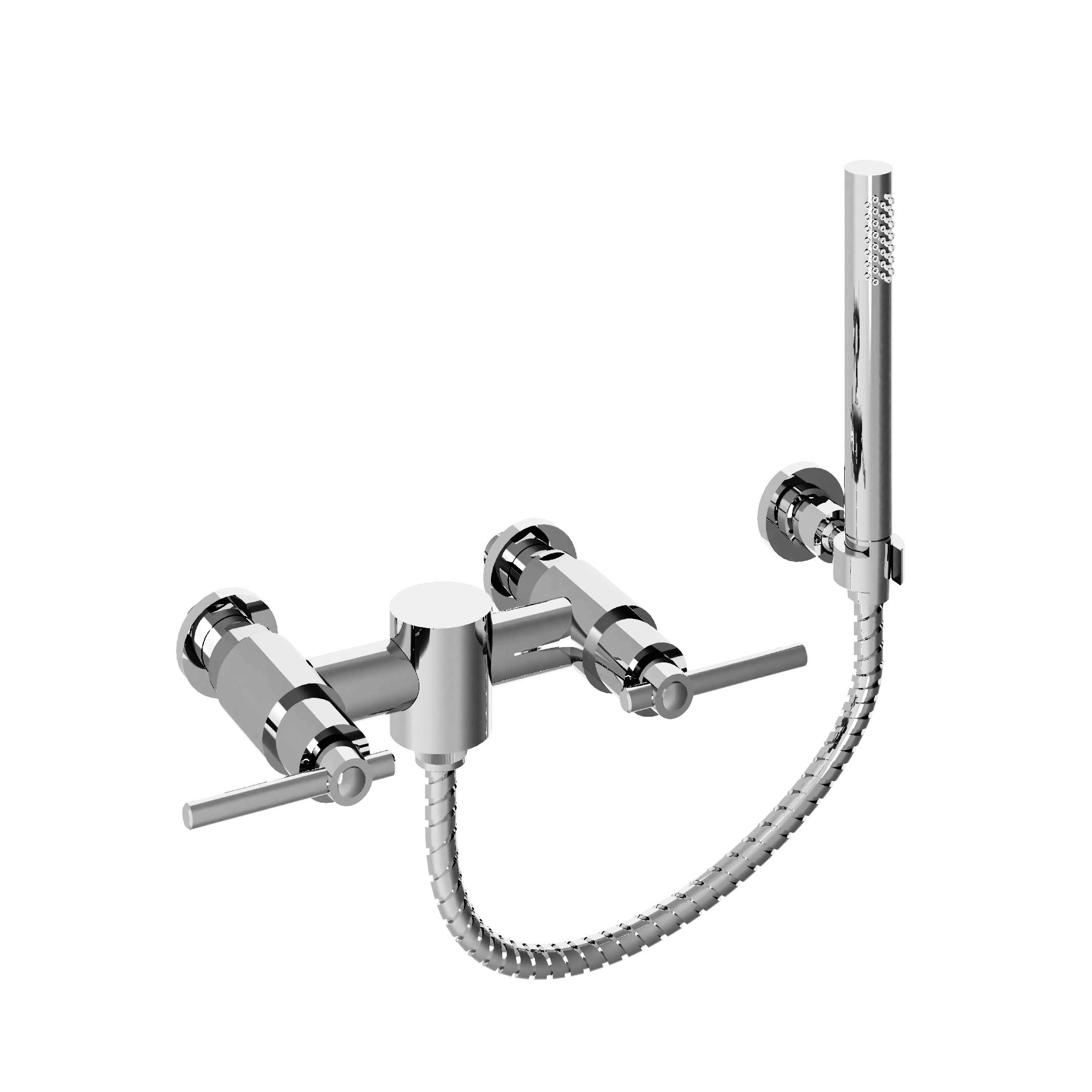 M91-2201 Shower mixer with hook