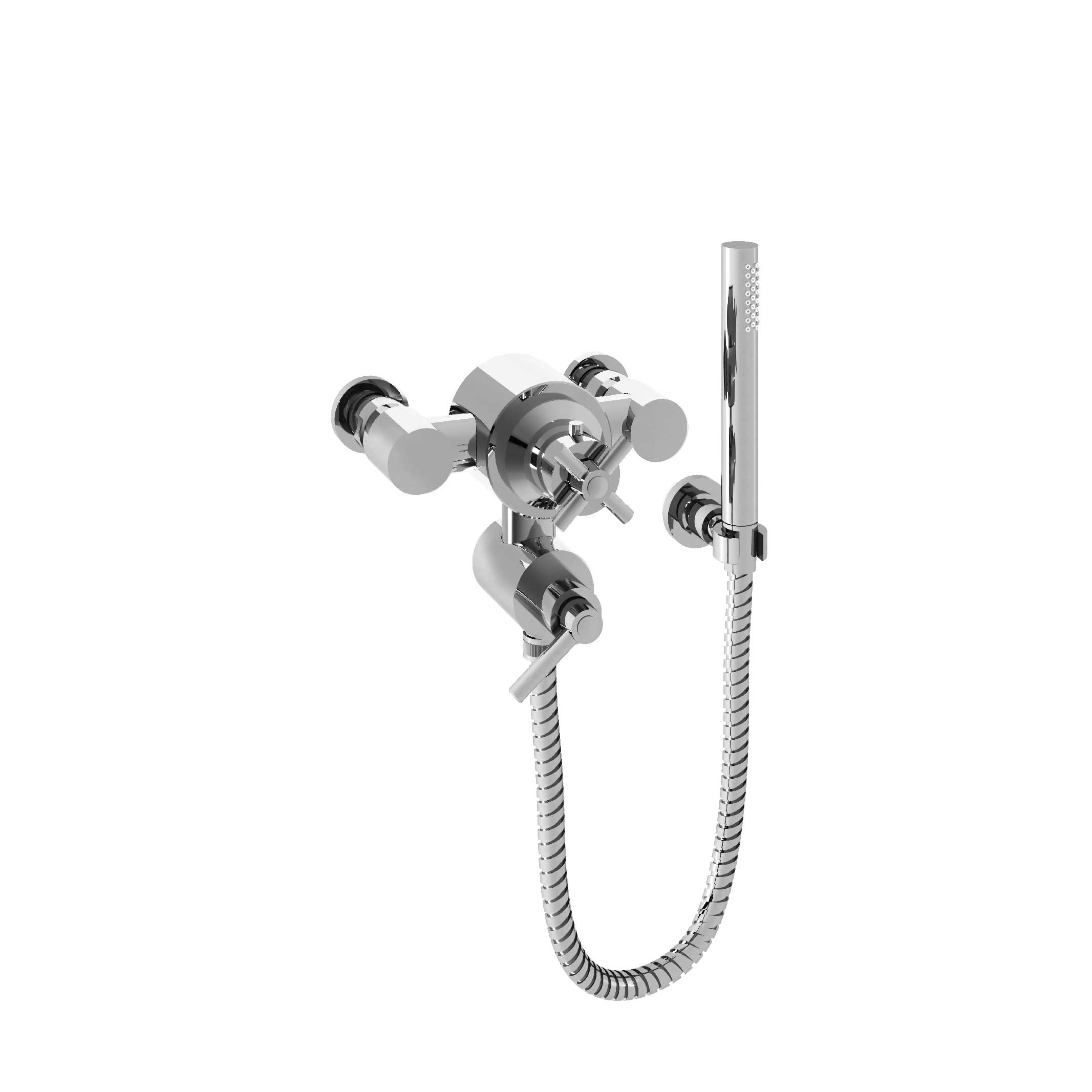 M91-2201T Thermostatic shower mixer with hook