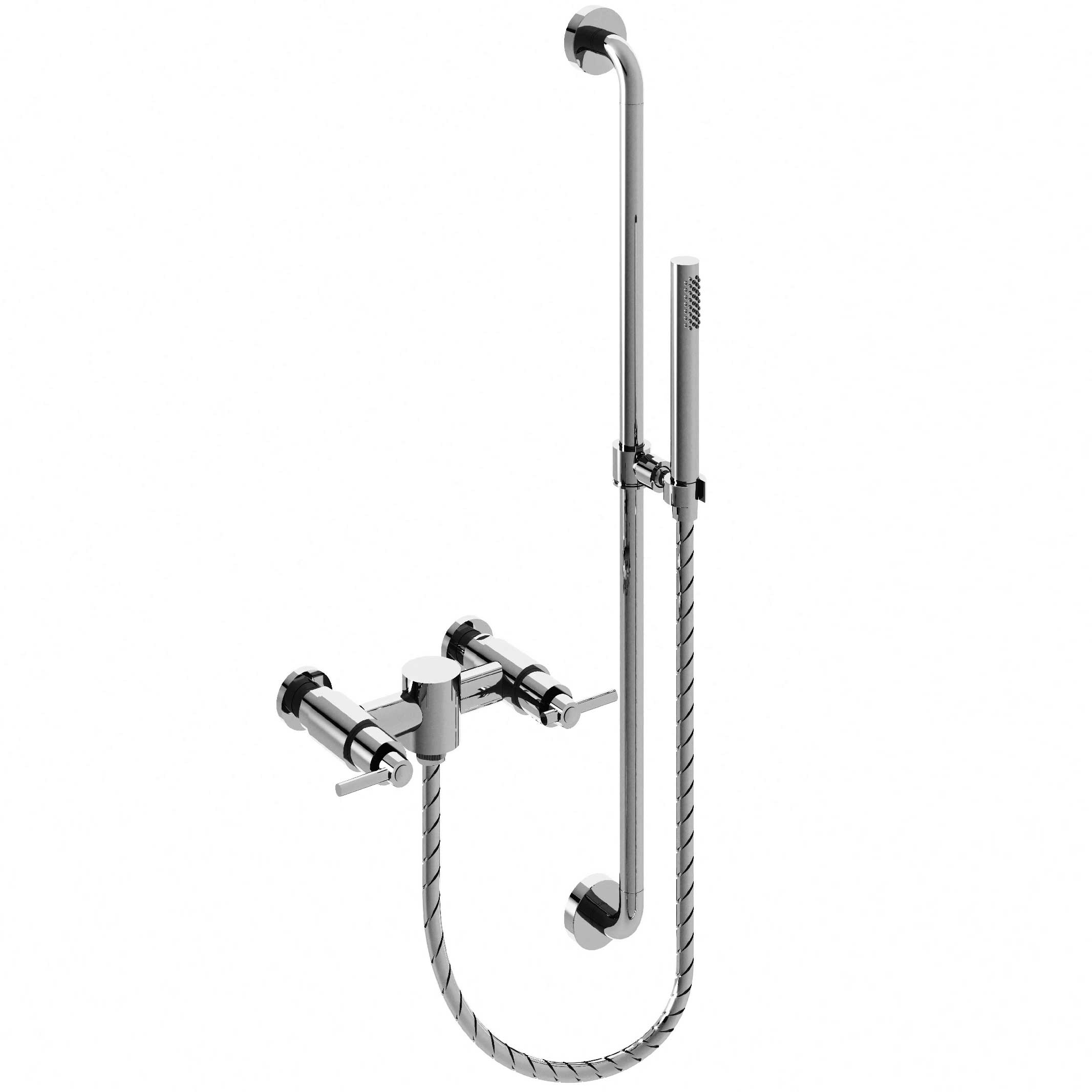 M91-2202 Shower mixer with sliding bar