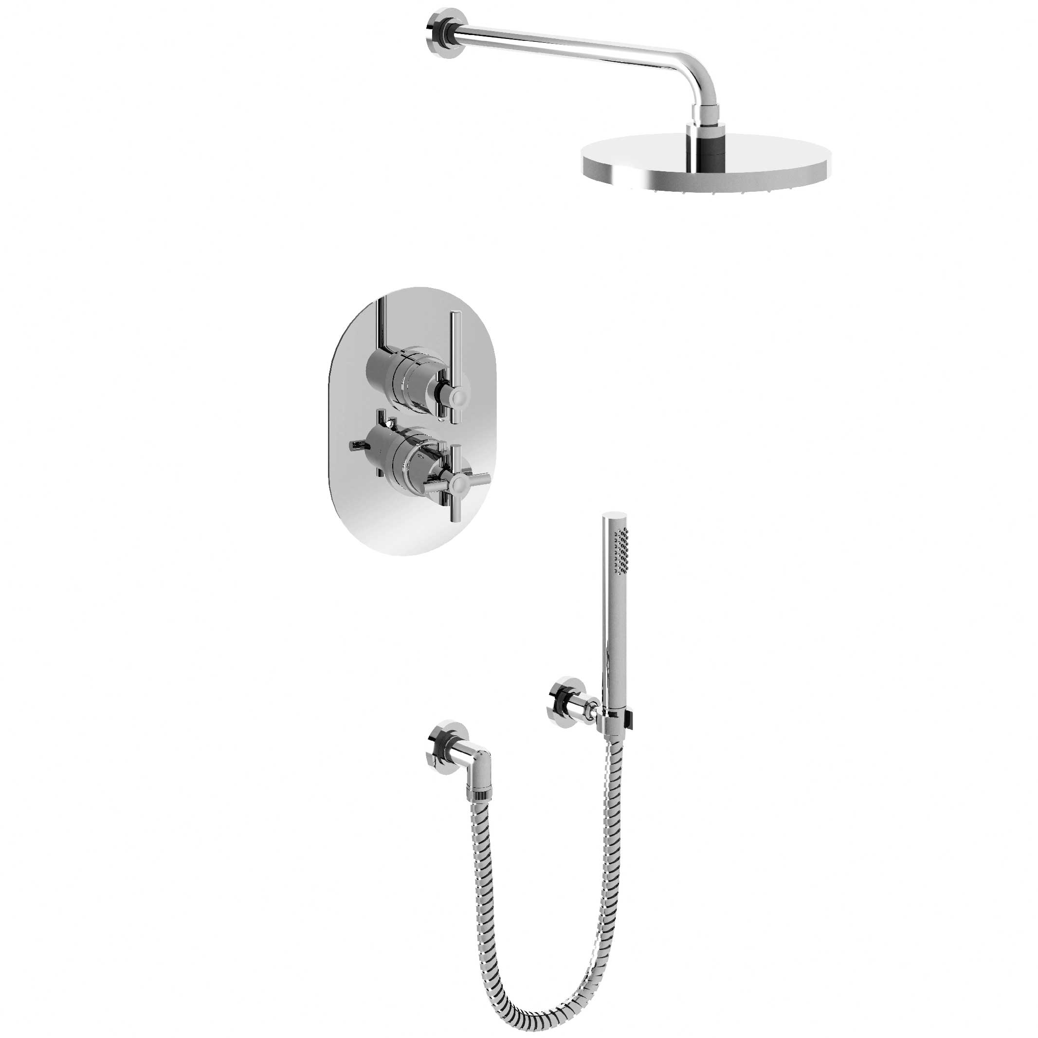 M91-2308T2 Thermostatic shower mixer package