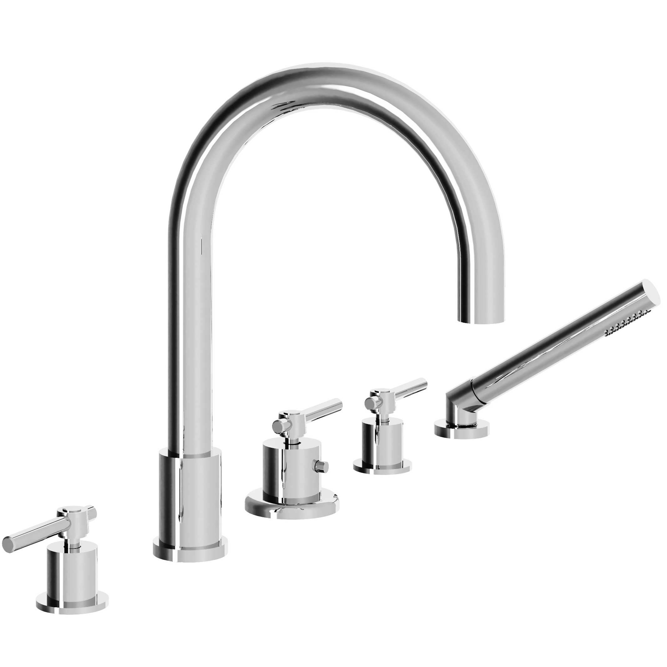 M91-3305T 5-hole bath and shower thermo. mixer