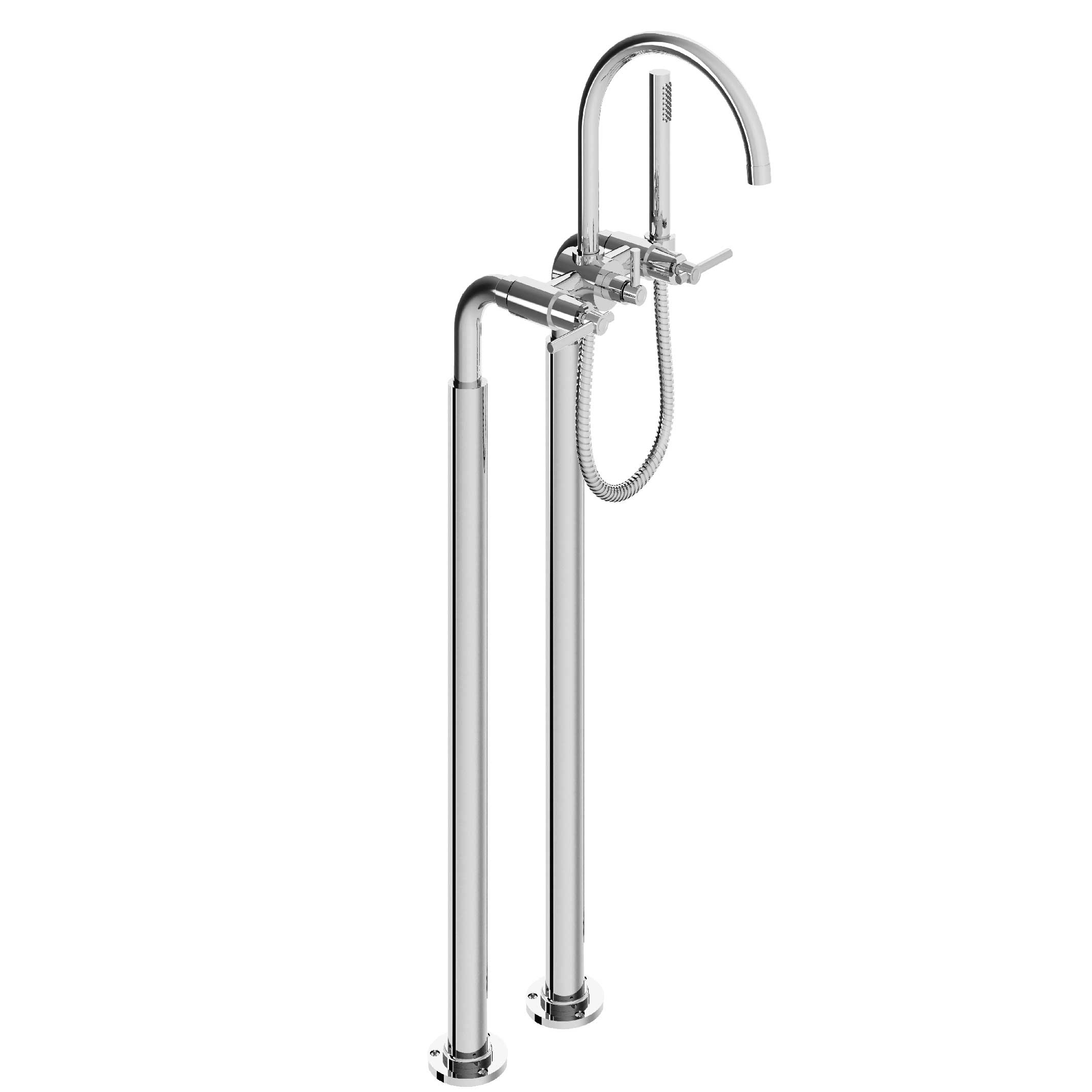 M91-3309 Floor mounted bath and shower mixer