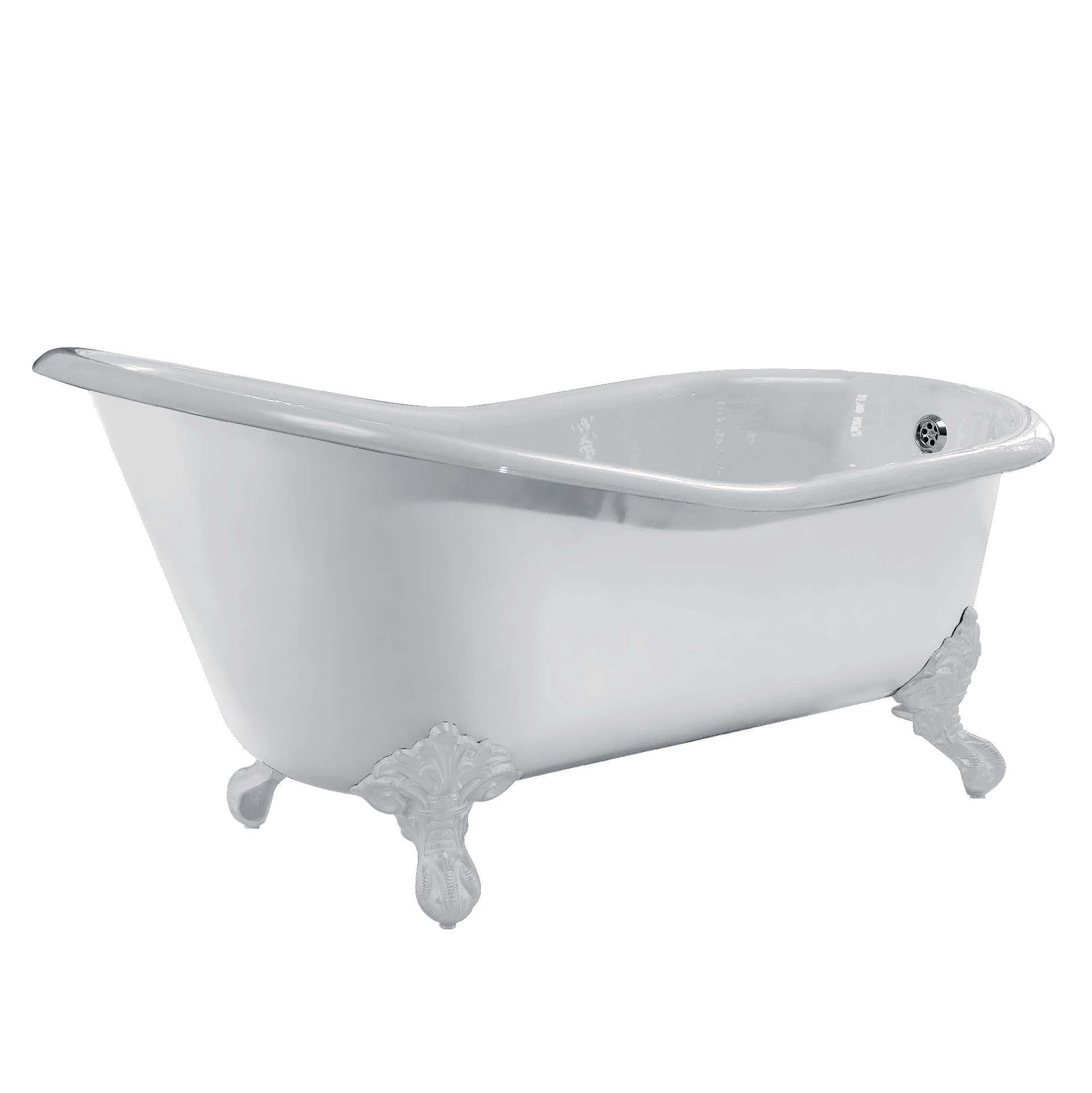 CIB-8F215 Élégance cast-iron bathtub