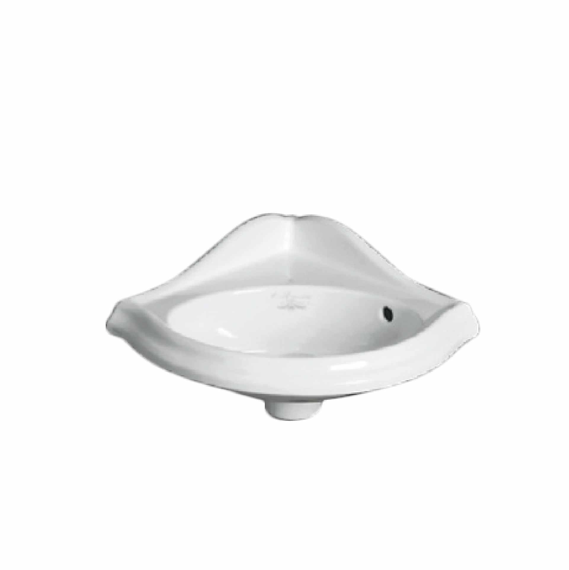 MS03-8LM234 Wall-mounted Victorian corner wash-hand basin