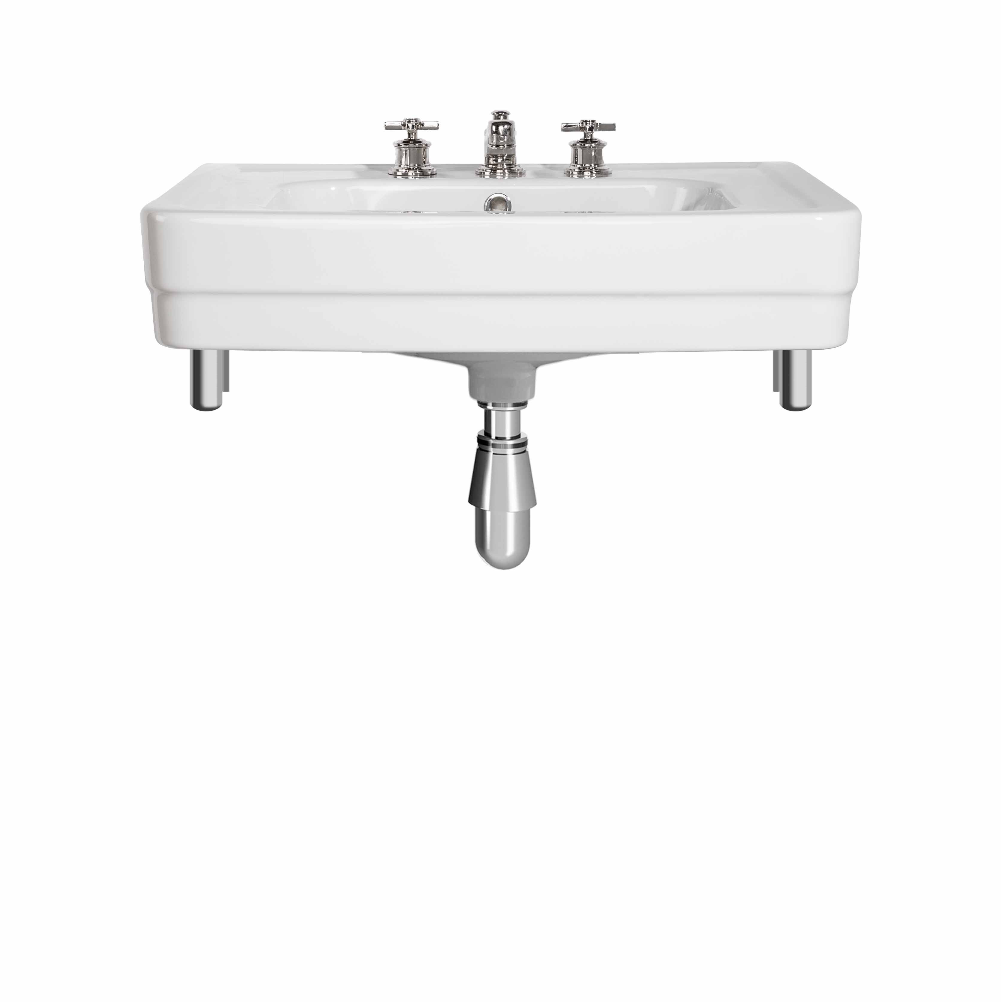 MS05-70-equerres-laiton Edward washbasin on brass brackets, L. 70cm