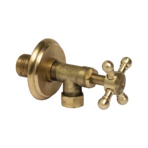 124 Traditional angle stop valve