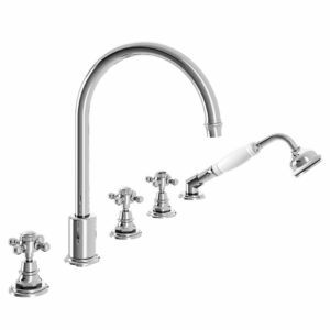 3305 Rim mounted 5-hole mixer