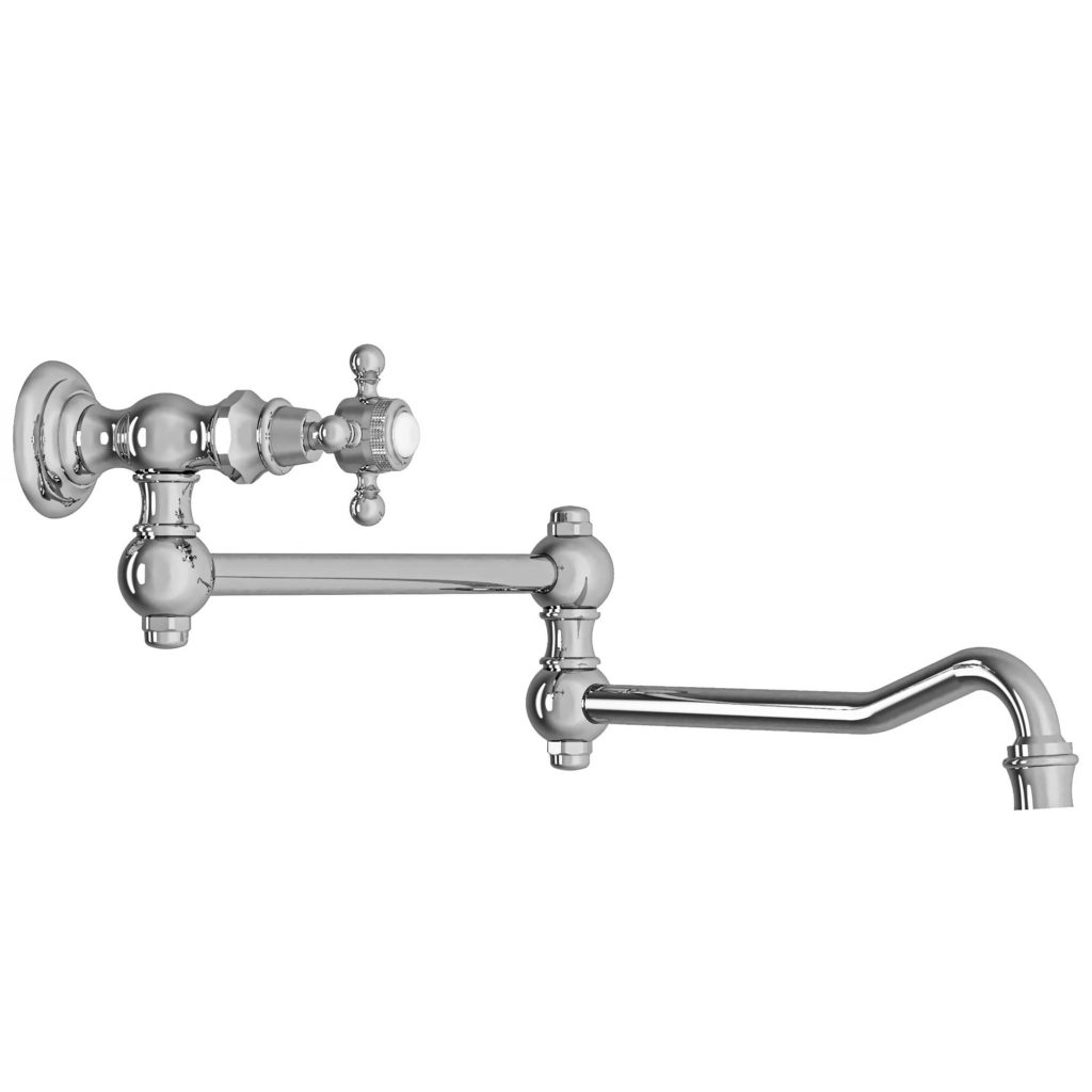 Pot filler, Thétis collection ,in Polished Chrome finish
