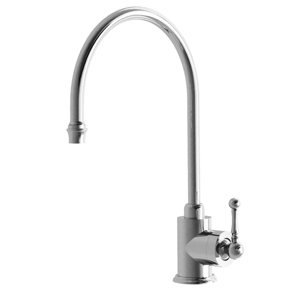 Mitigeur d'évier monotrou, collection Circé, en finition Chrome Brillant
